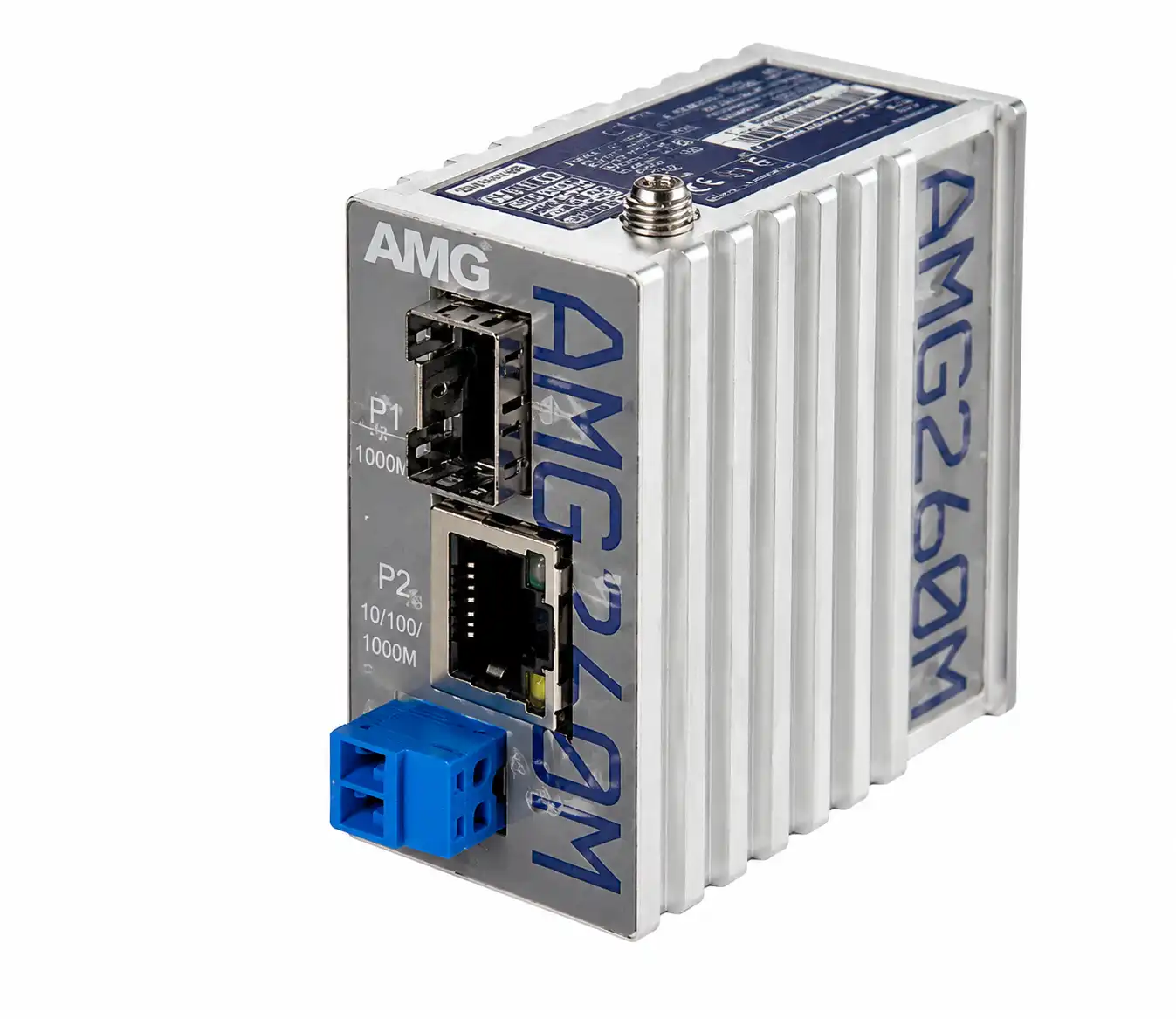 AMG Systems Media Converter for Ethernet to fiber conversion